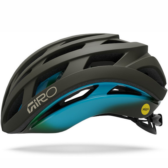 Giro Helios Spherical Road Helmet Matte Frequency Blue