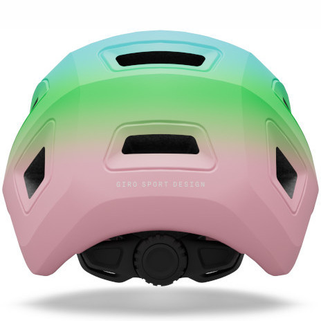 Giro Scamp II Child Helmet Matte Light Pink/Green Fade
