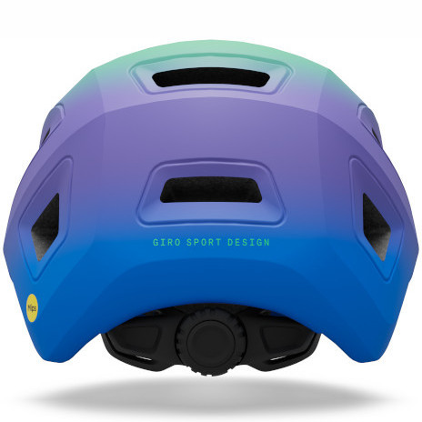 Giro Scamp Mips II Child Helmet Matte Blue Jewel/Vivid Green