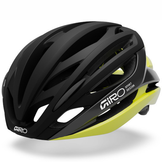 Giro Syntax Mips Road Helmet Matte Black/High Vis Yellow