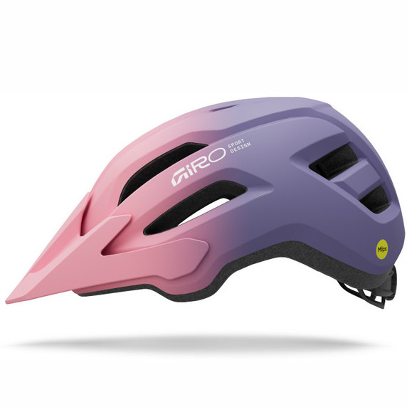 Giro Youth Fixture Mips II MTB Helmet Matte Light Pink/Purple Fade OSFM