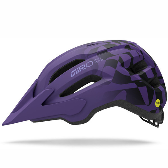 Giro Youth Fixture Mips II MTB Helmet Matte Purple Rush OSFM