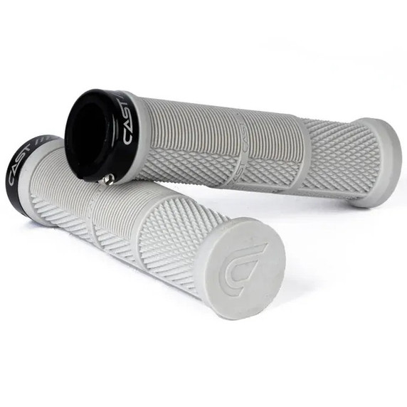 Cast MTB Bamba Lock On Grip Black - Light Grey