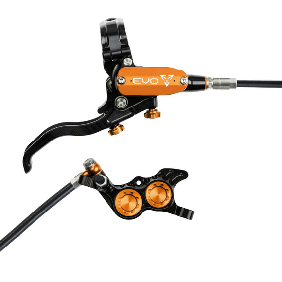 Hope Tech EVO GR4 Brake Black-Orange