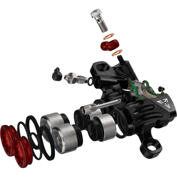 Hope Tech EVO GR4 Brake Silver-Orange