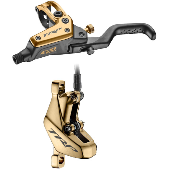 TRP DHR EVO Pro 4 Piston Brake Gold