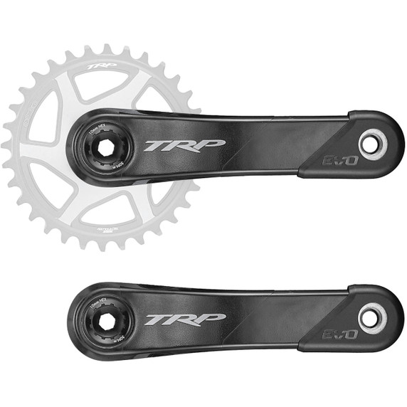 TRP EVO Carbon Cinch Crankset CK-9050 Black/Silver