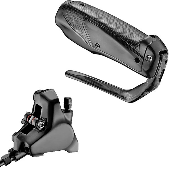 TRP TT Hydraulic Brake Lever/Caliper Set 22-24mm Black
