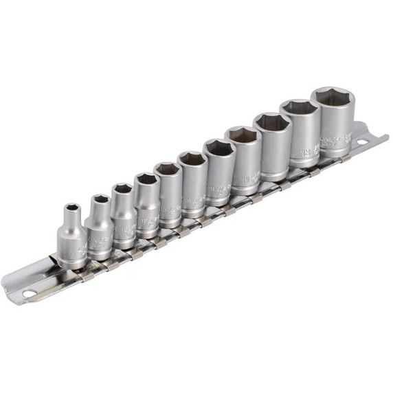 Unior Rail Socket Set 1/4"