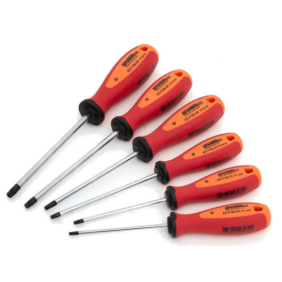 Unior Set of Security Torx Scredrivers 6pcs