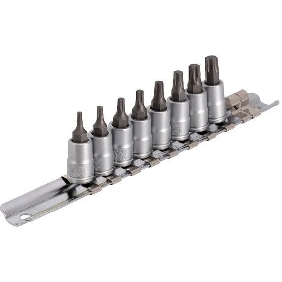 Unior Torx Driver Sock Set 1/4"