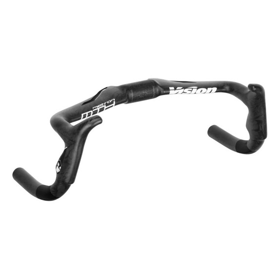 Vision Metron Track Handlebars White Logo
