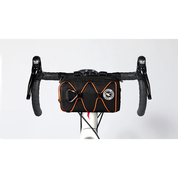 Ulac Coursier Spyder Klip 3.8L Handlebar Bag Black