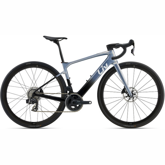 Liv Avail Advanced E+ Elite 1 Dreamy Blue/Carbon Smoke