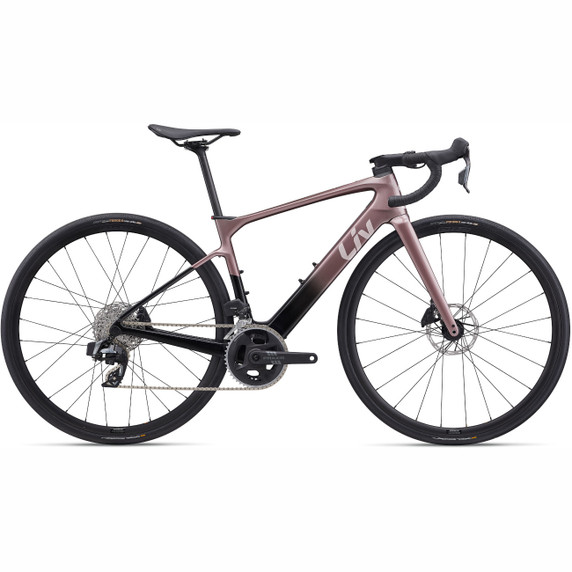Liv Avail Advanced E+ Elite 2 Iron Rouge/Carbon Smoke