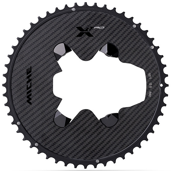 Miche X2-RD R92 Carbon Chainring Suits Powermeter