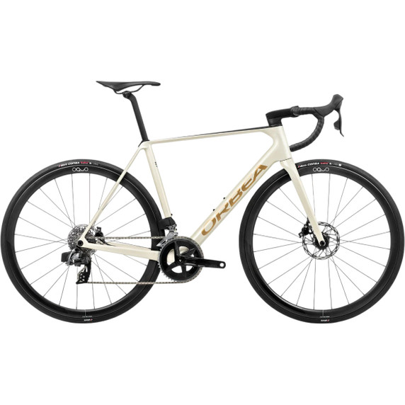 Orbea Orca M31E Ivory White-Burgundy Vulcano