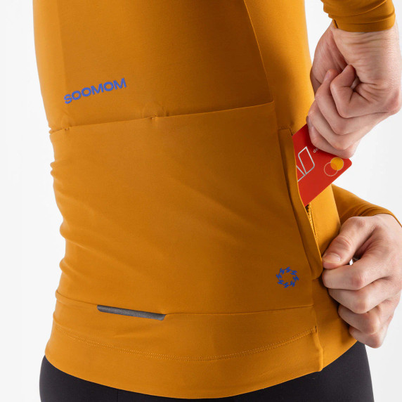 Soomom All-Round Lightweight LS Thermal Jersey Tawny Brown