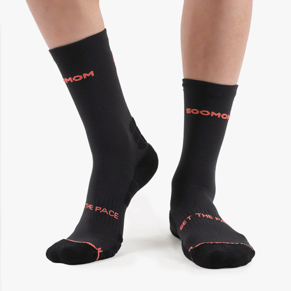 Soomom All-Round Reflective Socks Charcoal