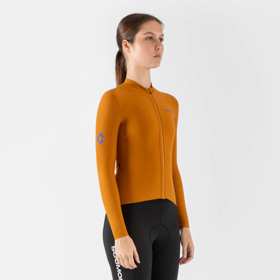 Soomom Women's All-Round Lightweight LS Thermal Jersey Tawny Brown