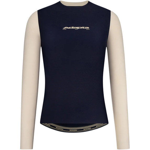 Soomom Women's Race LS Thermal Jersey Navy