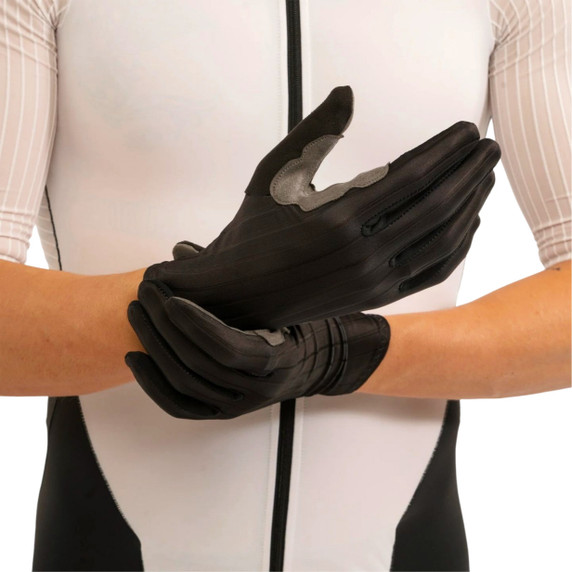 SpatzWear Aero Race Glovz Long Finger Black