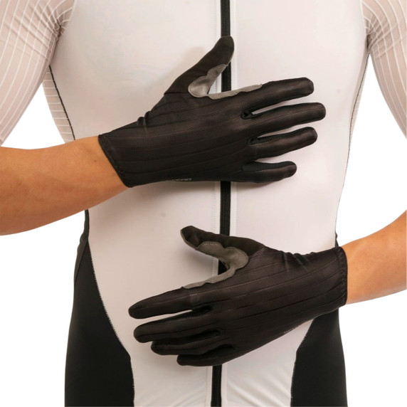 SpatzWear Aero Race Glovz Long Finger Black