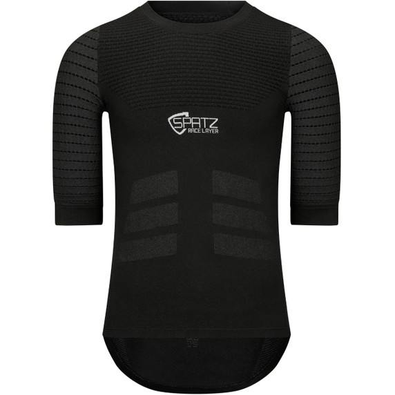 SpatzWear Race Layer Short Sleeve Baselayer Black