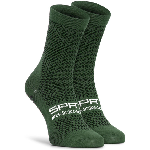 SpatzWear Sokz 2 Dark Green Socks