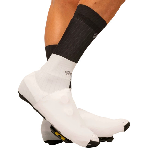 SpatzWear Winsokz Low Aero Shoe Covers White