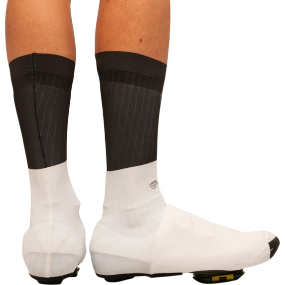SpatzWear Winsokz Low Aero Shoe Covers White
