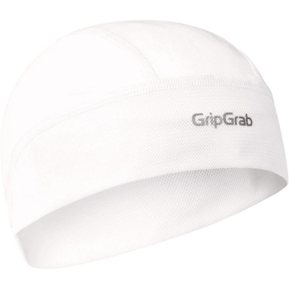 GripGrab UPF 50+ Summer Skull Cap White