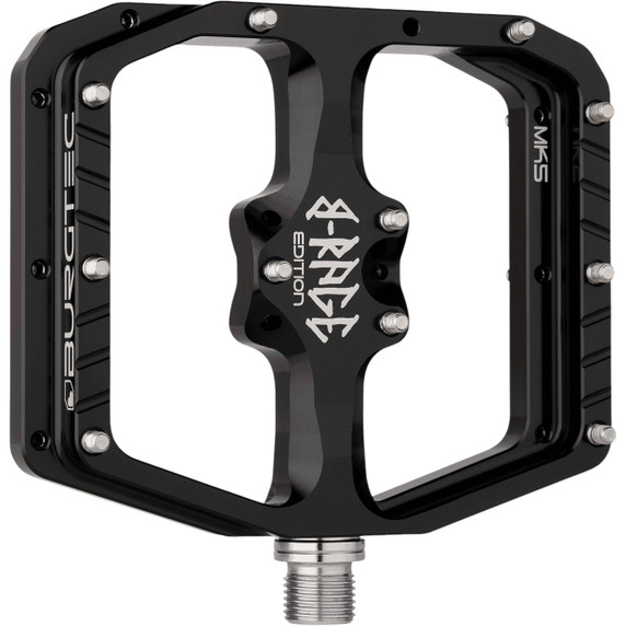 Burgtec Penthouse MK5 B-Rage Edition Flat Pedals Burgtec Black