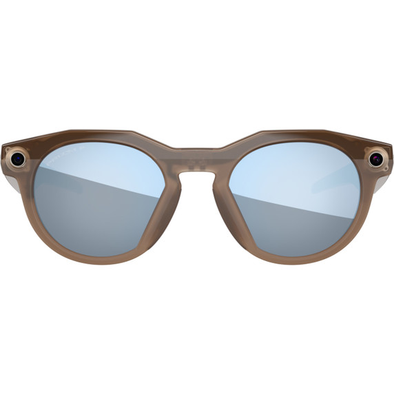 Oakley Meta HSTN Brown Smoke with Prizm Deep Water Polarised Lens