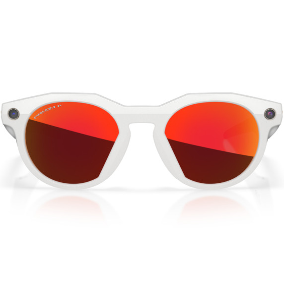 Oakley Meta HSTN Warm Grey with Prizm Ruby Lens