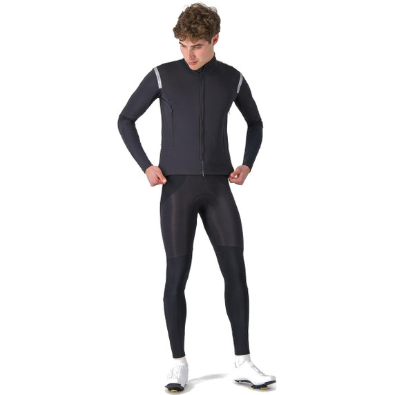 Castelli Perfetto RoS 3 Jacket Light Black/Silver Reflex