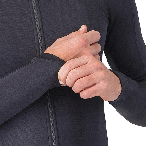 Castelli Puro 4 LS Thermal Jersey Dark Gray