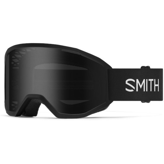 Smith Loam MTB Goggle Black With Black Mirror Lens