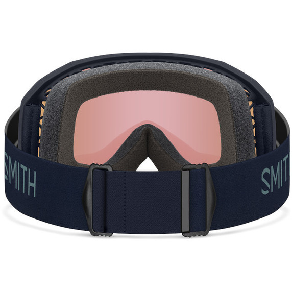 Smith Loam MTB Goggle Midnight Navy With Contrast Rose Flash Lens