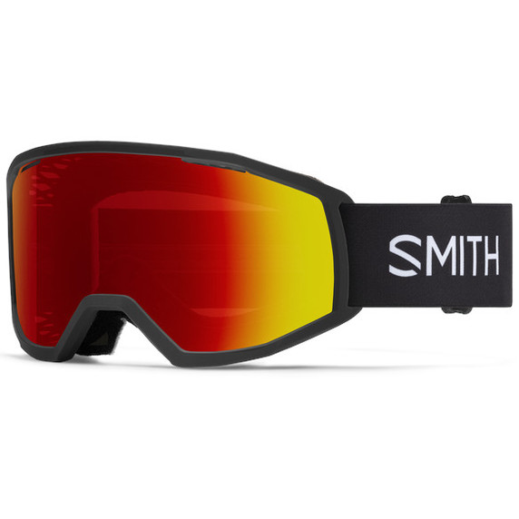 Smith Loam S MTB Goggle Black With Red Mirror Lens