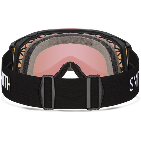 Smith Rhythm MTB Goggle Black With Chromapop Contrast Rose Flash Lens