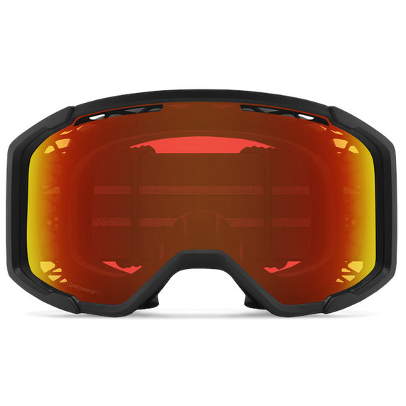 Smith Rhythm MTB Goggle Black With Chromapop Everyday Red Mirror Lens