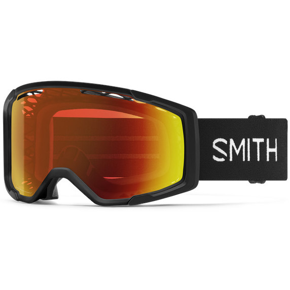 Smith Rhythm MTB Goggle Black With Chromapop Everyday Red Mirror Lens