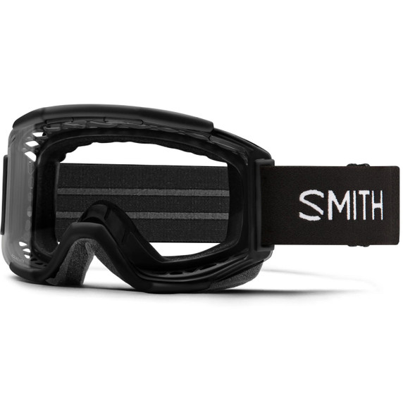 Smith Squad MTB Goggle Black With Clear Lens