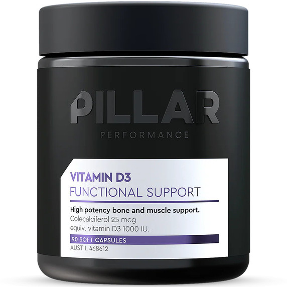 PILLAR Performance Vitamin D3 Function Support - 90 tablets