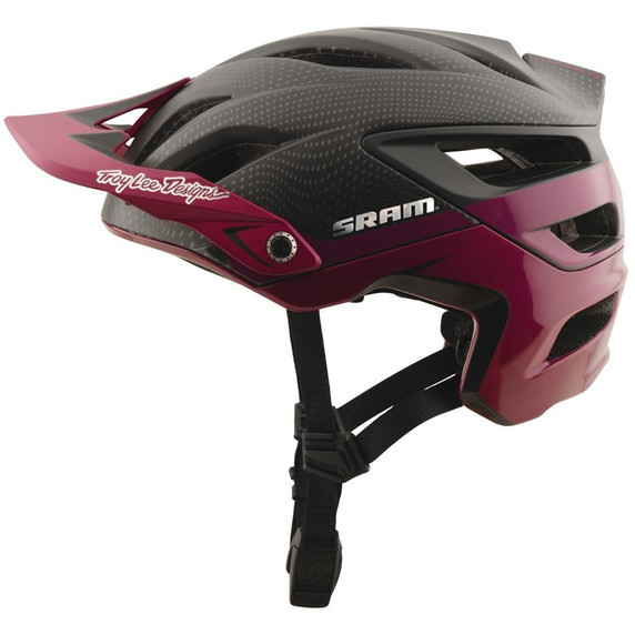 Troy Lee Designs A3 Helmet LE SRAM Radioscape Black / Berry