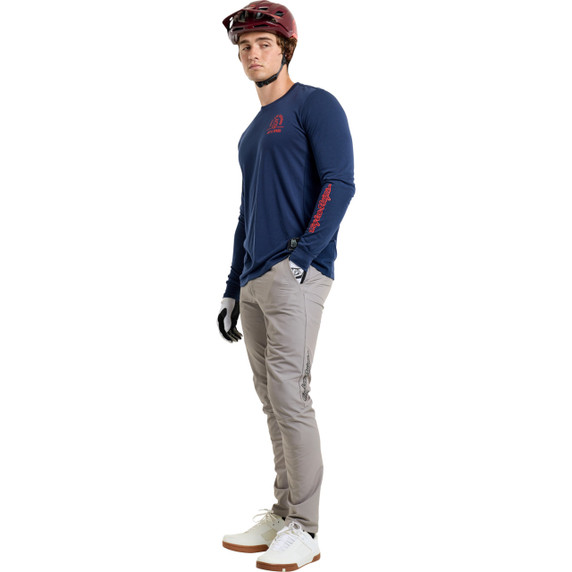 Troy Lee Designs Skyline Ride Long Sleeve Tee Locals Midnight