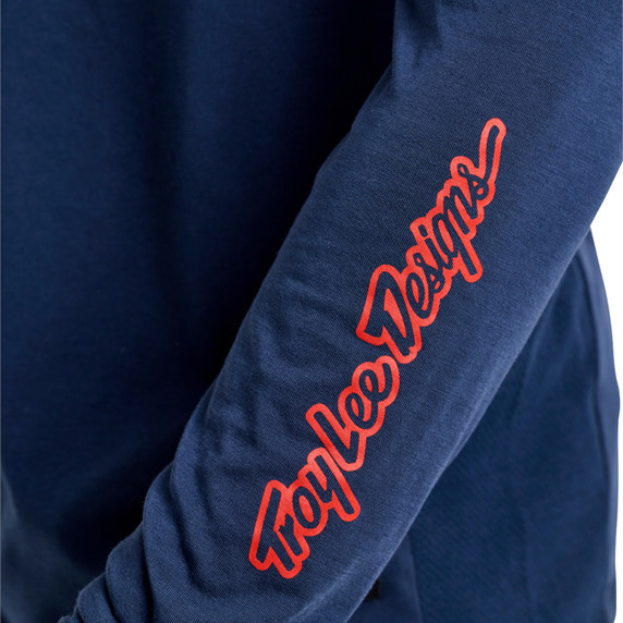 Troy Lee Designs Skyline Ride Long Sleeve Tee Locals Midnight