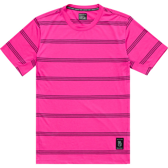 Troy Lee Designs Skyline Ride Short Sleeve Tee Washed Out Party Pink