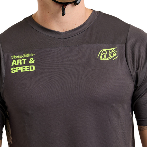 Troy Lee Designs Skyline Short Sleeve Jersey Elemental Dark Earth